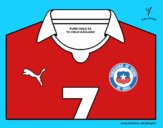 Camiseta del mundial de fútbol 2014 de Chile