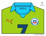 Camiseta del mundial de fútbol 2014 de Chile