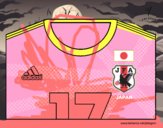 Camiseta del mundial de fútbol 2014 de Japón