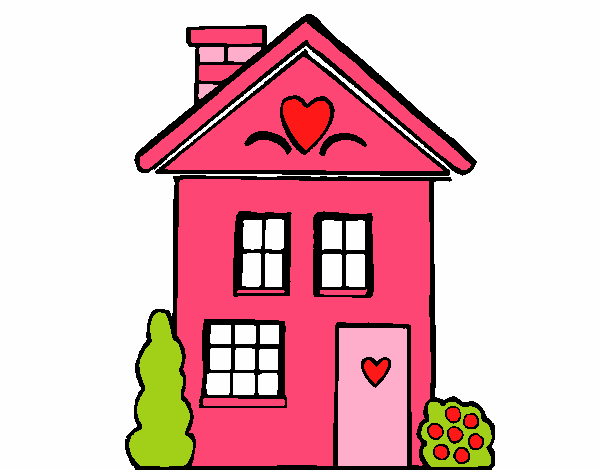 Casa con corazones