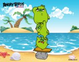 Cerdos verdes de Angry Birds