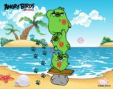 Cerdos verdes de Angry Birds