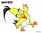 Dibujo Chuck de Angry Birds pintado por nardilis