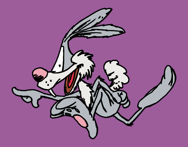 Dibujo Coyote corriendo pintado por SHEERAN