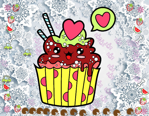 Cupcake kawaii