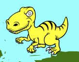 Dinosaurio velociraptor