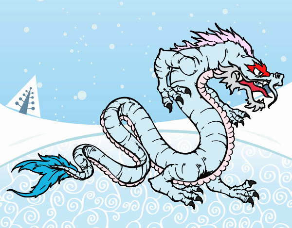dragon de las nieves 
