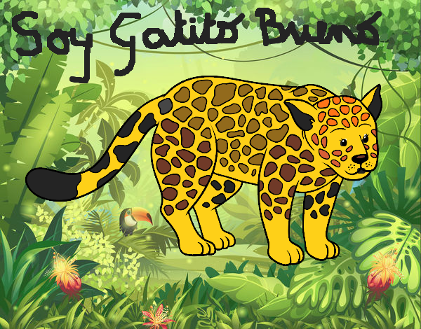 Dibujo El guepardo pintado por queyla