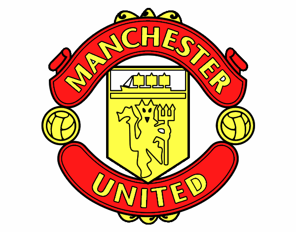 Dibujo de Escudo del Manchester United pintado por en Dibujos.net el ...