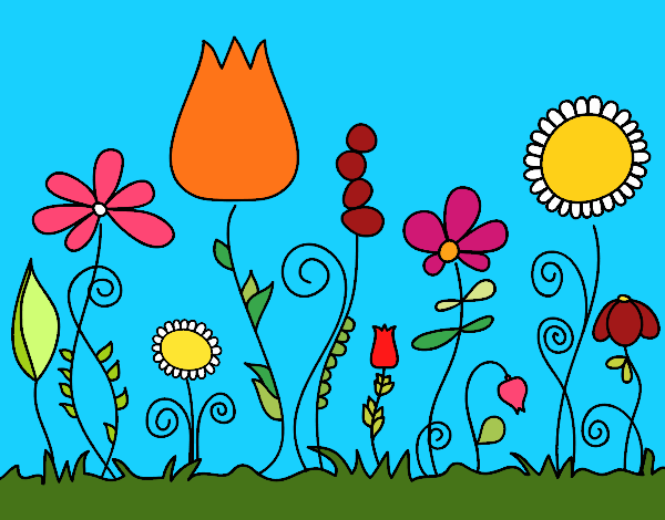 Dibujo de Flores del bosque pintado por Nirvanna en  el día  10-05-16 a las 20:13:14. Imprime, pinta o colorea tus propios dibujos!