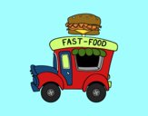 Food truck de hamburguesas