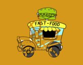 Food truck de hamburguesas