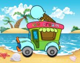 Food truck de helados