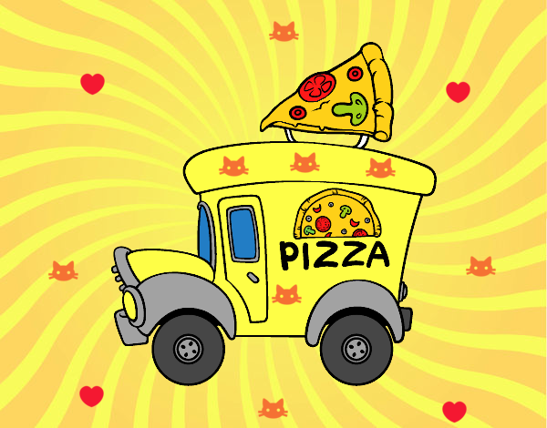 Food truck de pizza