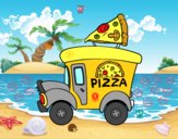 Food truck de pizza