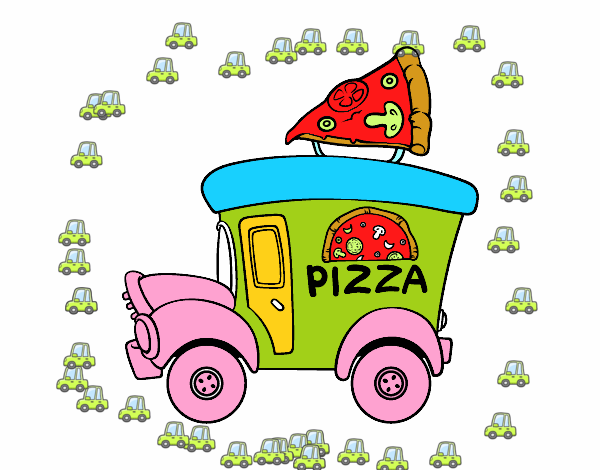 Food truck de pizza