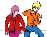 Hinata y Naruto