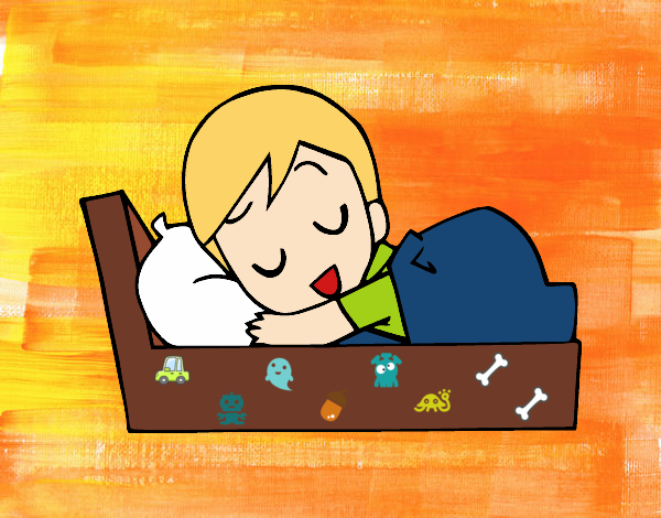 Dibujo Hora de ir a dormir pintado por PaolaNekko