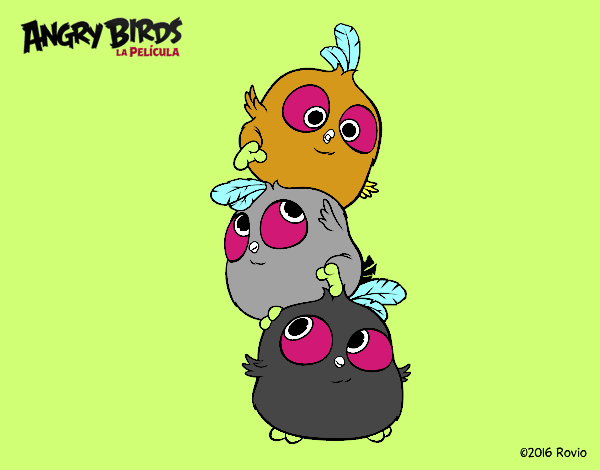 Las crias de Angry Birds