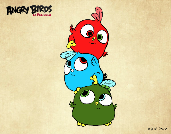 Las crias de Angry Birds