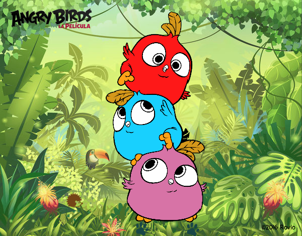 Las crias de Angry Birds