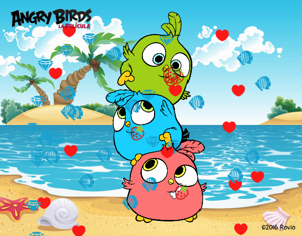 Las crias de Angry Birds