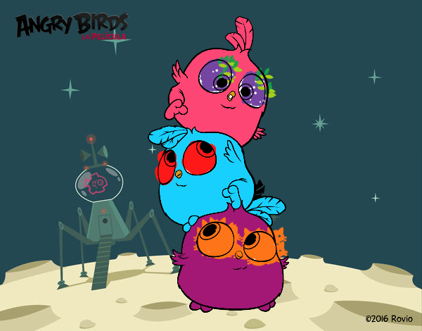 Las crias de Angry Birds