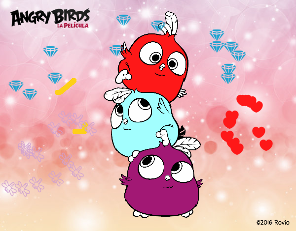 Las crias de Angry Birds