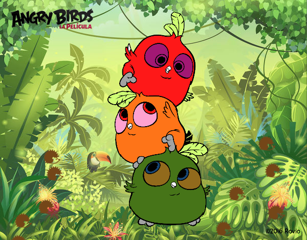 Las crias de Angry Birds