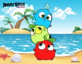 Las crias de Angry Birds