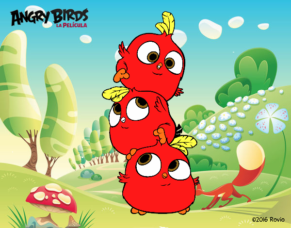 Las crias de Angry Birds