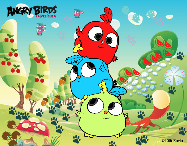 Las crias de Angry Birds