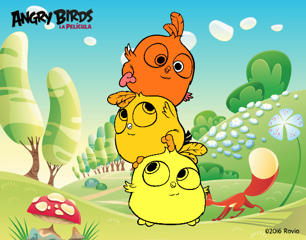 Las crias de Angry Birds