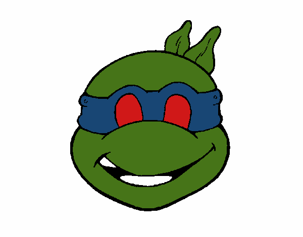 Máscara Tortuga ninja