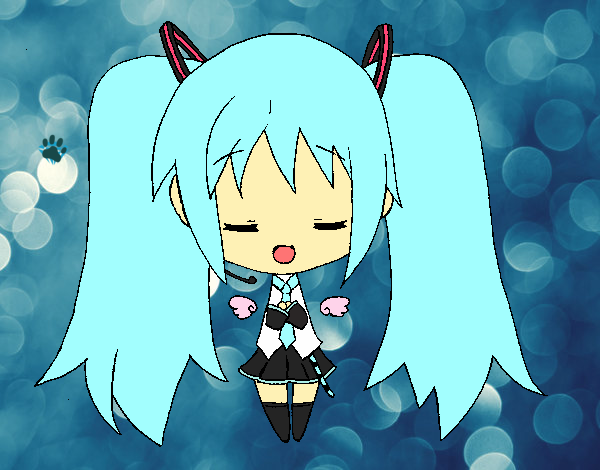 miku angel kawaii :3