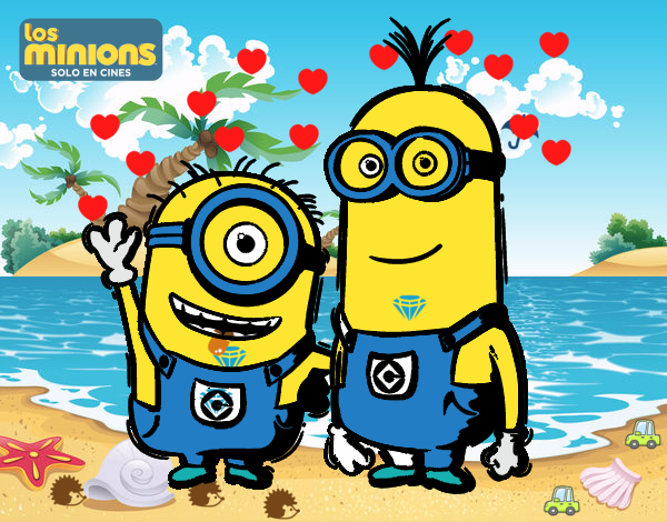 Minions - Carl y Kevin