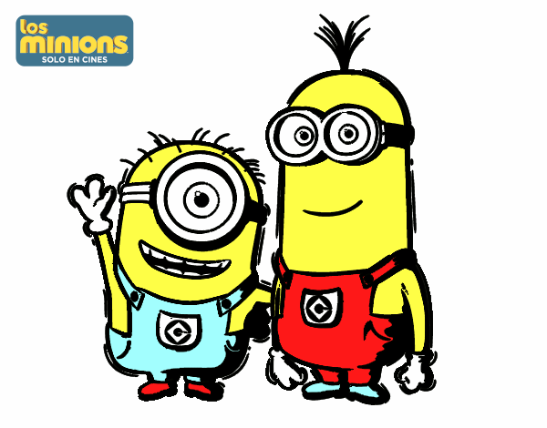 Minions - Carl y Kevin