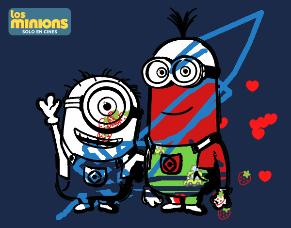 Minions - Carl y Kevin