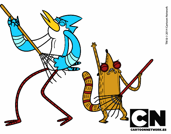 Mordecai y Rigby