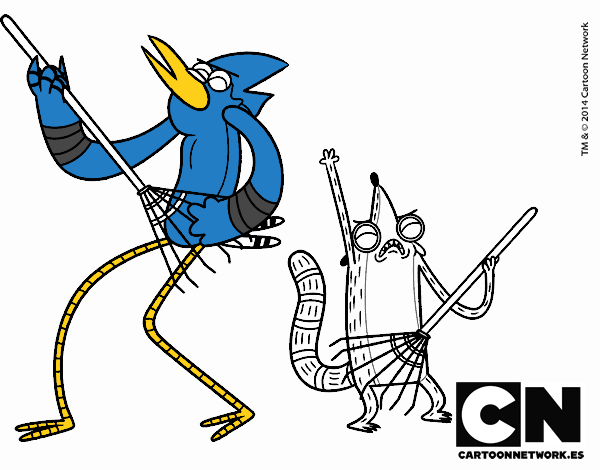 Mordecai y Rigby