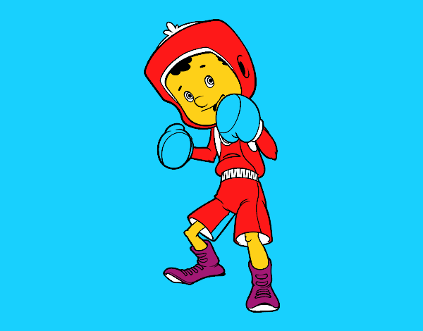 Niño boxeador