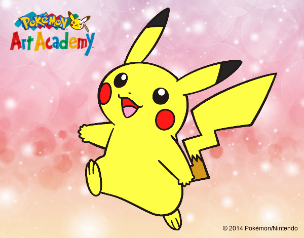 Pikachu en Pokémon Art Academy