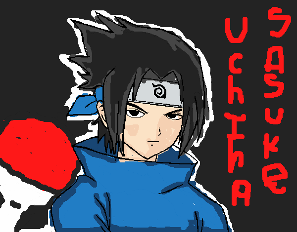 Sasuke enfadado