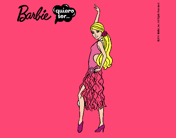 Barbie flamenca