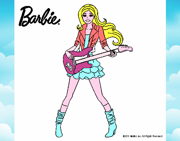 Barbie guitarrista