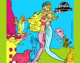 Barbie sirena y la reina sirena