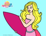 Barbie va a surfear