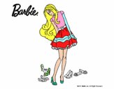 Barbie y su colección de zapatos