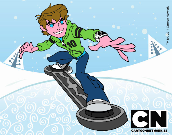 Ben 10 skateboard