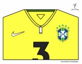 Camiseta del mundial de fútbol 2014 de Brasil